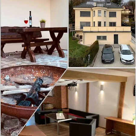 Wellness Mit Sauna Und Garten Apartmán Hohenstein-Ernstthal